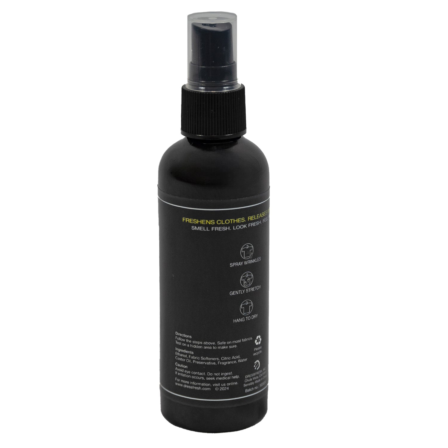 travel wrinkle release spray for clothes