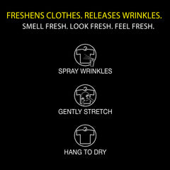 freshens clothes releases wrinkles