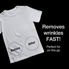 removes wrinkles fast perfect for on the go